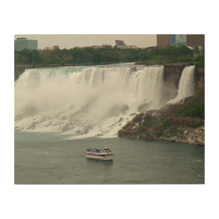 Niagara Falls auf kanadischer Seite Holzleinwand