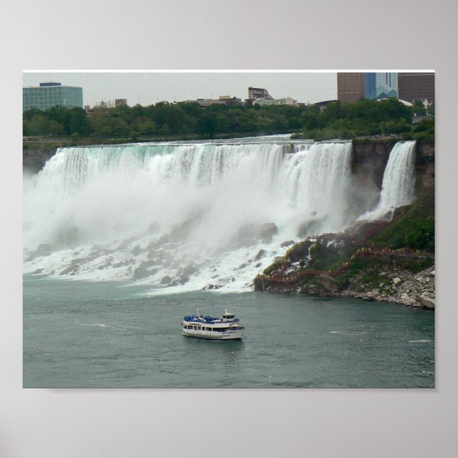 Niagara Falls auf kanadischer Seite Poster (Vorne)