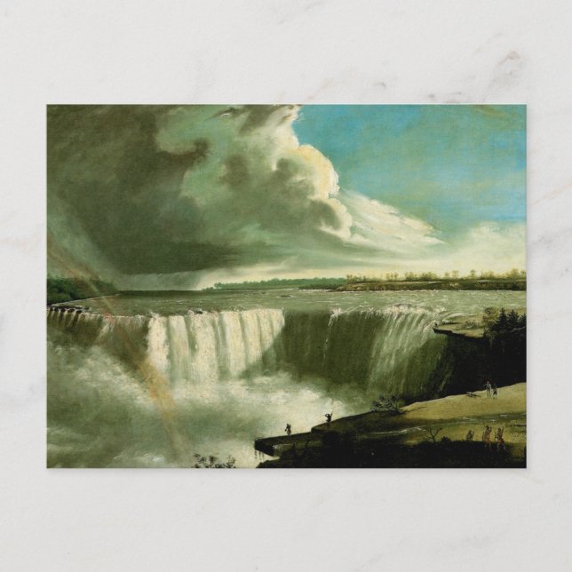 Niagara Falls aus Table Rock Postkarte (Vorderseite)