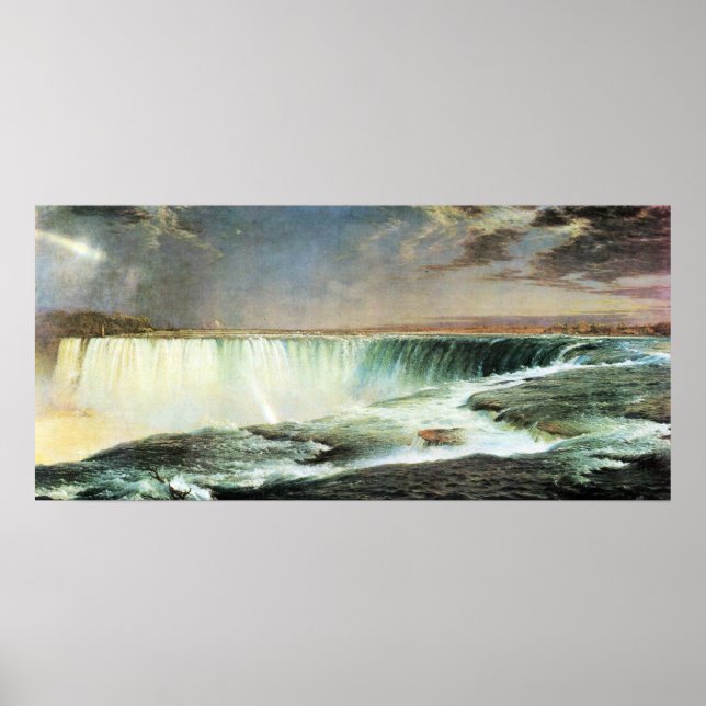 Niagara Falls by Frederic Edwin Church Poster (Vorne)