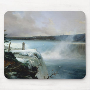 Niagara Falls, c.1837-40 (Öl auf Leinwand) Mousepad