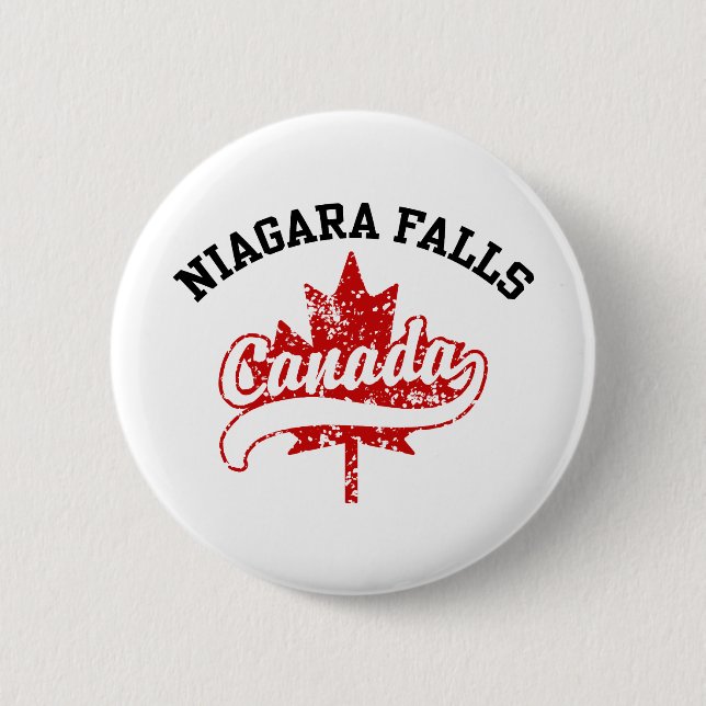 Niagara Falls Canada Button (Vorderseite)