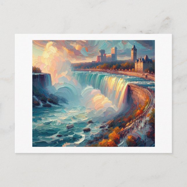 Niagara Falls Canada Postkarte (Vorderseite)
