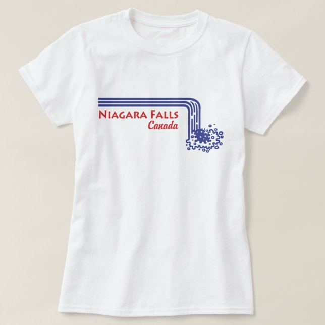 Niagara Falls Canada T-Shirt (Design vorne)