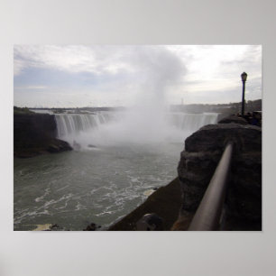 Niagara Falls Canadian Side Waterfall Foto Poster