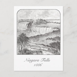 Niagara Falls - Falls View Railway 1886 Postcard Postkarte