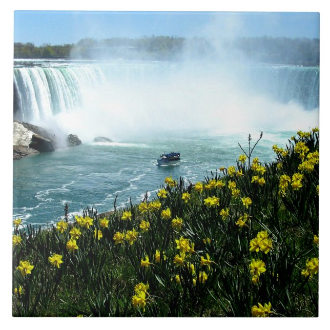 Niagara Falls Fliese (Vorderseite)