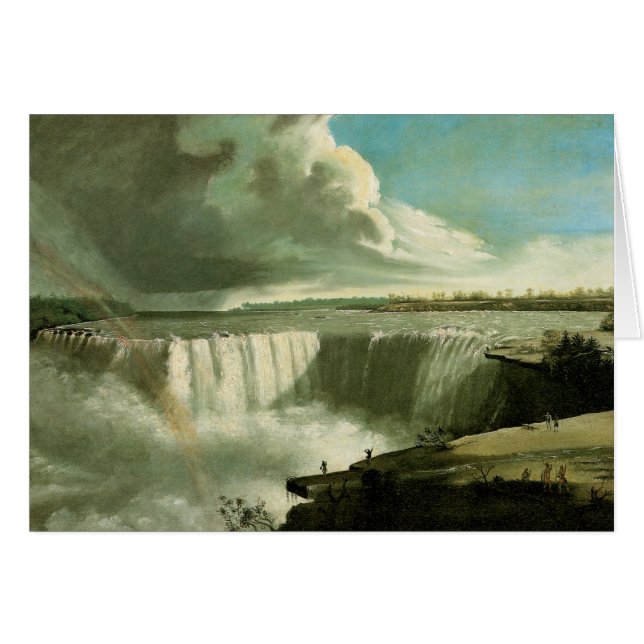 Niagara Falls From Table Rock by John Vanderlyn (Vorderseite (Horizontal))