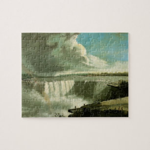 Niagara Falls From Table Rock by John Vanderlyn Puzzle