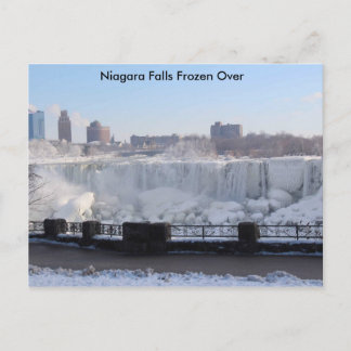 Niagara Falls Frozen Postkarte