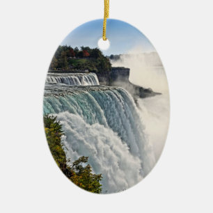 Niagara Falls Holiday-Ornament Keramikornament