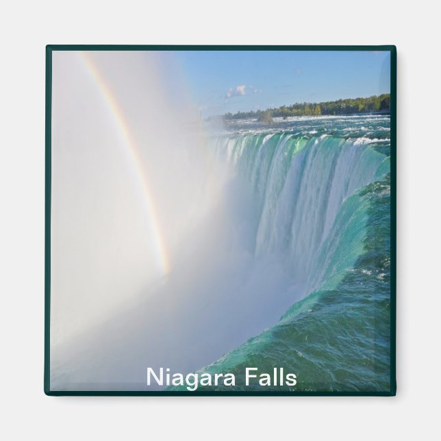 Niagara Falls Horseshoe Falls & Rainbow Magnet (Vorne)