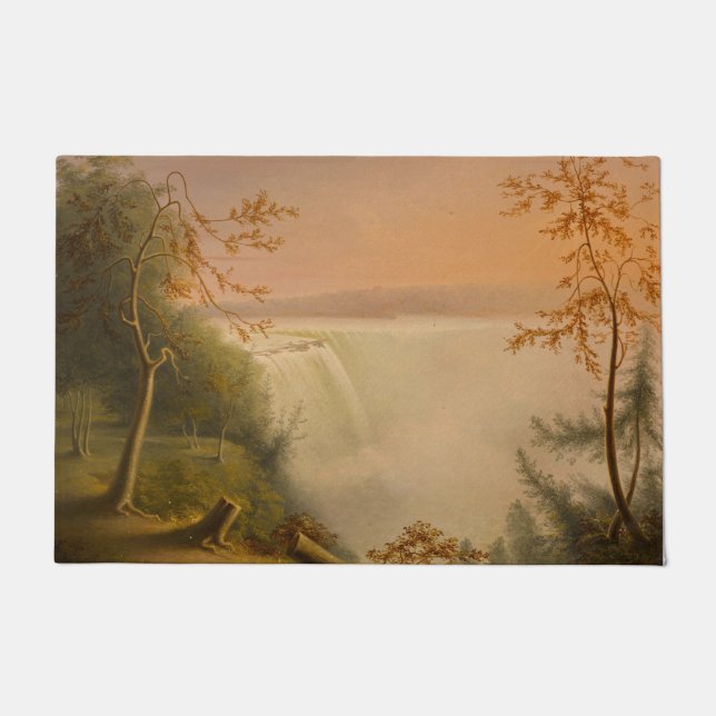 Niagara Falls (Horseshoe Falls) (Rembrandt Peale) Fußmatte (Vorderseite)