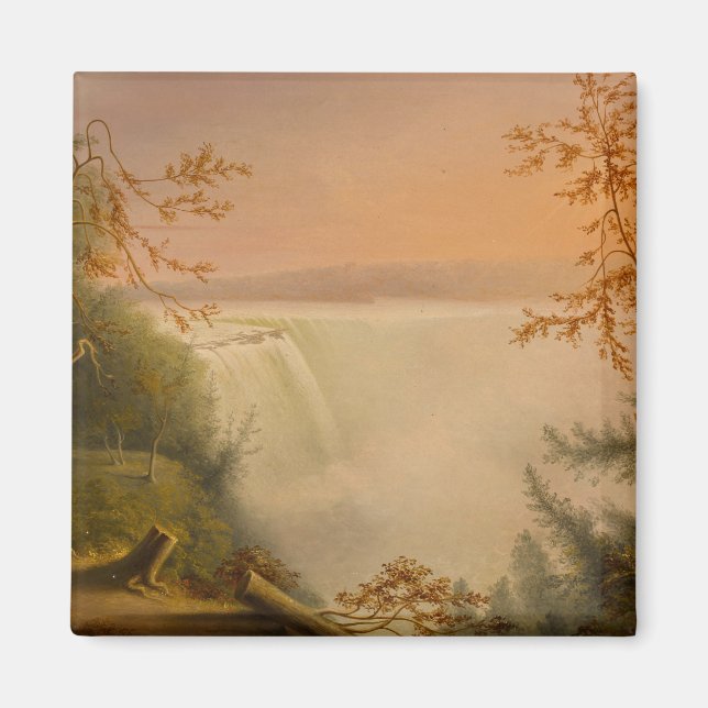 Niagara Falls (Horseshoe Falls) (Rembrandt Peale) Magnet (Vorne)