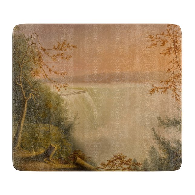 Niagara Falls (Horseshoe Falls) (Rembrandt Peale) Schneidebrett (Vorderseite)