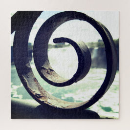 Niagara Falls Iconic Ironwork Entspannung Selbstve Puzzle