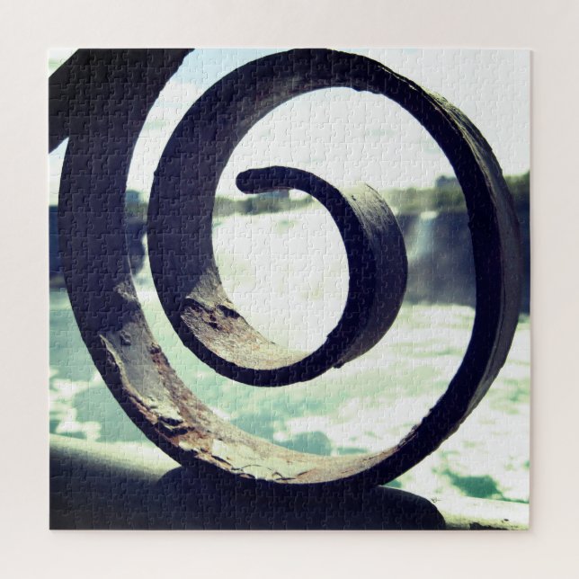 Niagara Falls Iconic Ironwork Entspannung Selbstve Puzzle (Vertikal)