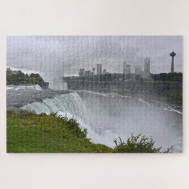 Niagara Falls in Mist, New York Puzzle