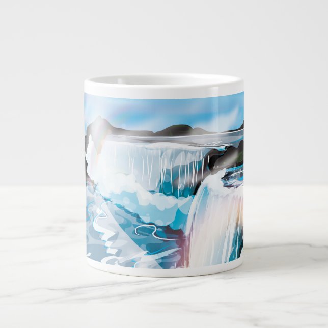 Niagara Falls Jumbo-Tasse (Vorderseite)