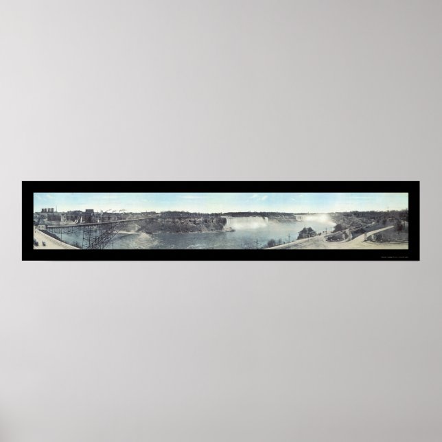 Niagara Falls, Kanada Foto 1913 Poster (Vorne)