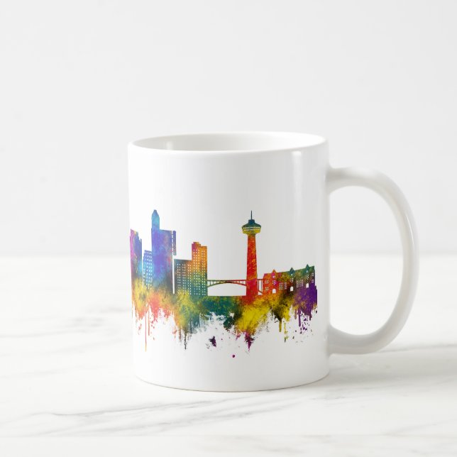Niagara Falls Kanada Skyline Kaffeetasse (Rechts)