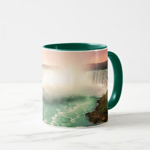 Niagara Falls, Kanada sunset stylized Tasse