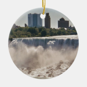 Niagara Falls Keramik Ornament