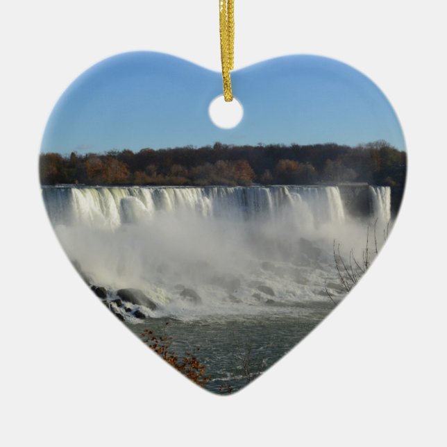 Niagara Falls Keramik Ornament (Vorne)