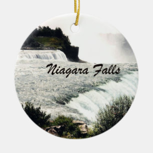 Niagara Falls Keramik Ornament