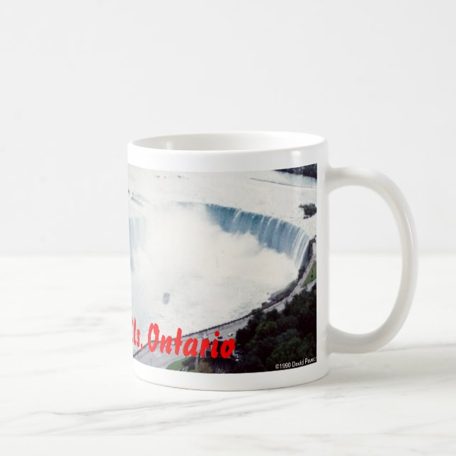 Niagara Falls, landschaftliche Kaffee-Tasse Kaffeetasse (Rechts)
