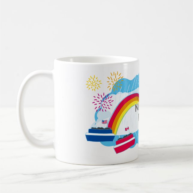 Niagara falls Mag Kaffeetasse (Links)