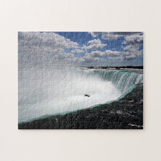 Niagara Falls mit Seagull Puzzle (Horizontal)