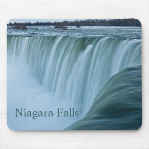 Niagara Falls mit Text Mousepad