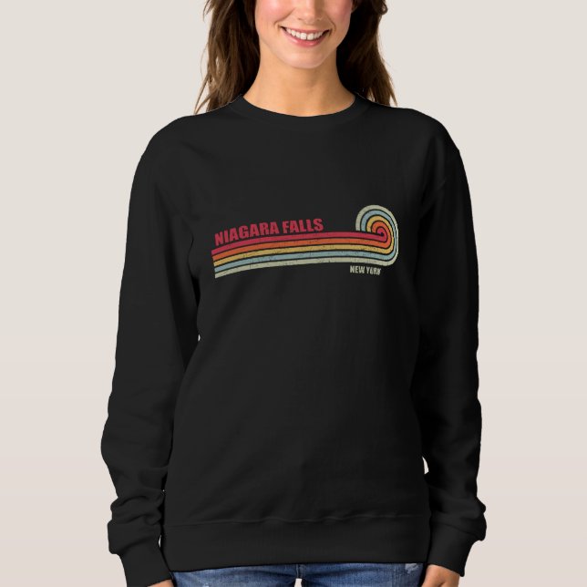 Niagara Falls New York City Staat Sweatshirt (Vorderseite)