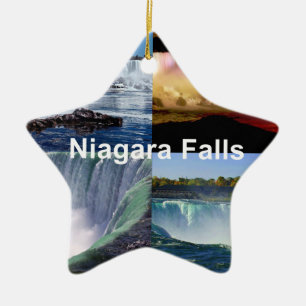 Niagara Falls New York Foto Ansichten Keramikornament