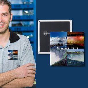 Niagara Falls New York Foto Views Button