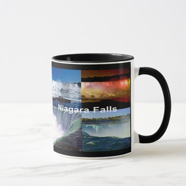 Niagara Falls New York Foto Views Tasse (Rechts)