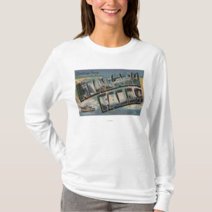 Niagara Falls, New York - große Buchstabe-Szenen 2 T-Shirt