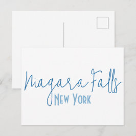 Niagara Falls, New York Reiseandenken Postkarte