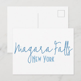 Niagara Falls, New York Reiseandenken Postkarte