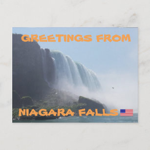 Niagara Falls New York, USA Postkarte