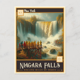 Niagara Falls, New York | VINTAG Postkarte