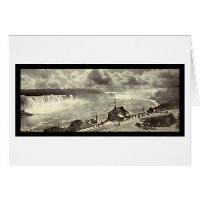Niagara Falls, NY Foto 1909 (Vorderseite (Horizontal))
