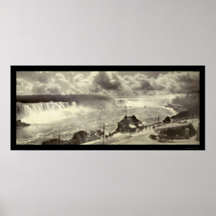 Niagara Falls, NY Foto 1909 Poster