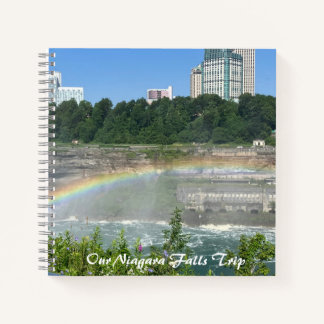 Niagara Falls NY Regenbogen Notizbuch