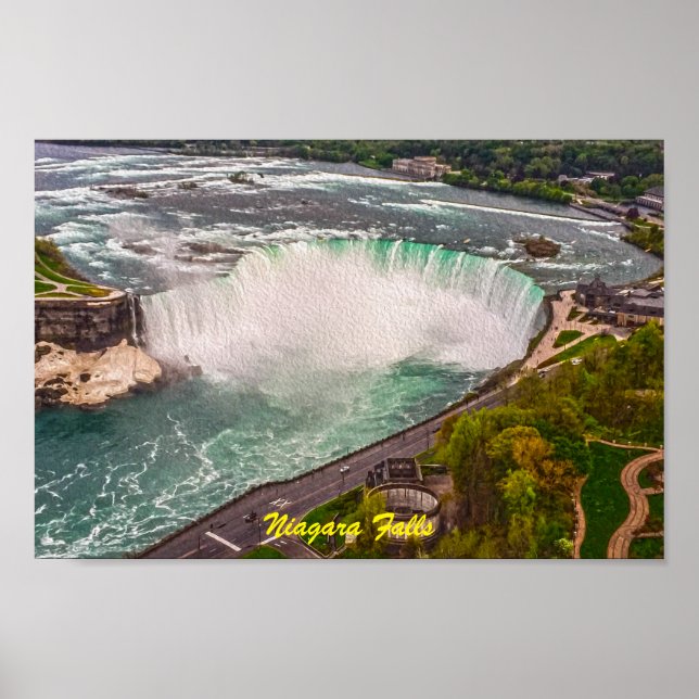 Niagara Falls on Leinwand Poster (Vorne)
