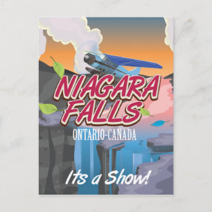 Niagara Falls Ontario Kanada Reiseplakat Postkarte