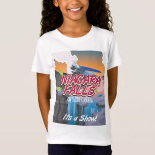 Niagara Falls Ontario Kanada Reiseplakat T-Shirt