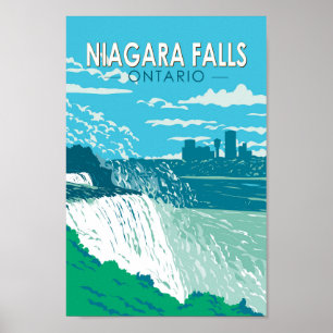 Niagara Falls Ontario Kunst, Dichtung und Musik Vi Poster