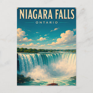 🌊 Niagara Falls Ontario Reise Postkarte